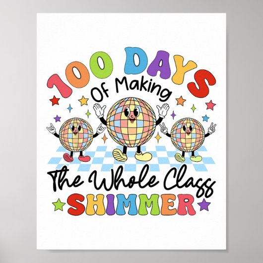 100 dagen school maken van de hele CL Shimmer Gir Poster (Voorkant)