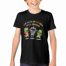 100 dagen school met vrienden T-shirt | Schattig