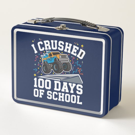 100 dagen school monstertruck 100ste dag school (Voorkant)