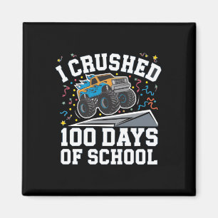 100 dagen school monstertruck 100ste dag school magneet