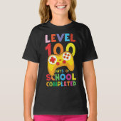 100 dagen school, niveau 100 dagen school t-shirt (Voorkant)