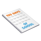 100 dagen school notitieboek (Rechterzijde)