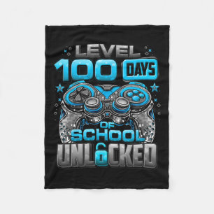100 dagen school ontgrendelde jongens 100ste dag v fleece deken