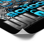 100 dagen school ontgrendelde jongens 100ste dag v poster (Hoek)