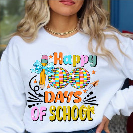 100 dagen school ONTWIKKELAAR. leraar waardering Trui