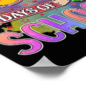 100 dagen school poster (Hoek)