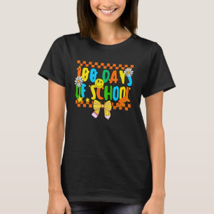 100 Dagen School Potlood Coquette Strik Groovy Kin T-shirt