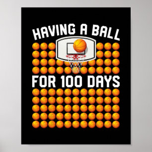 100 dagen school schets 100ste dag leraar jongens poster