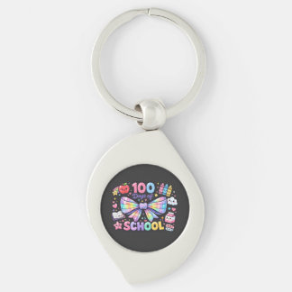100 dagen school sleutelhanger