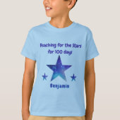 100 dagen School Star Milestone T-shirt (Voorkant)
