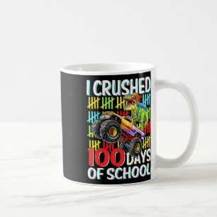 100 dagen School T-Rex Monster Truck 100th Day O Koffiemok