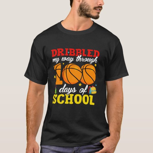 100 dagen school T Shirt (Voorkant)