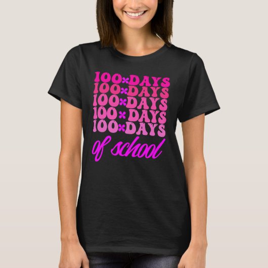 100 dagen school t-shirt (Voorkant)