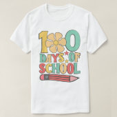 100 dagen school t-shirt (Design voorkant)