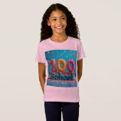100 dagen school t-shirt (Voorkant volledig)