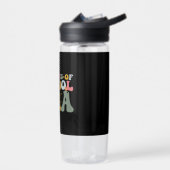 100 Dagen School Tijdperk Groovy Onderwijzer Kinde Waterfles (Links)