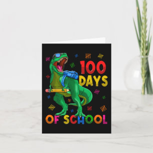 100 dagen school Trex 100ste dag school 100 da Kaart