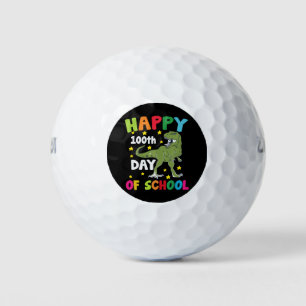 100 dagen school Trex 100ste dag van school Golfballen