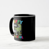 100 dagen school Trex 100ste dag van school Mok (Voorkant links)