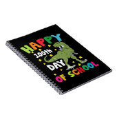 100 dagen school Trex 100ste dag van school  Notitieboek (Rechterzijde)