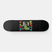 100 dagen school Trex 100ste dag van school  Persoonlijk Skateboard (Horizontaal)