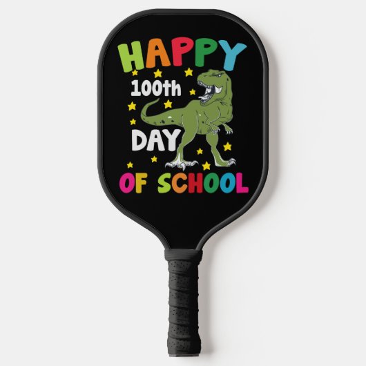 100 dagen school Trex 100ste dag van school  Pickleball Paddle (Voorkant)