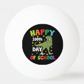 100 dagen school Trex 100ste dag van school  Pingpongbal (Voorkant)