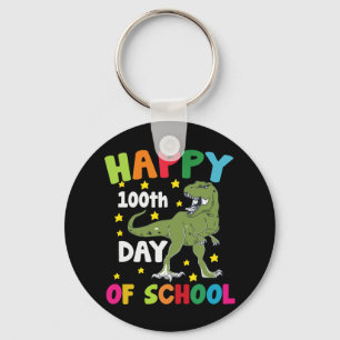 100 dagen school Trex 100ste dag van school Sleutelhanger