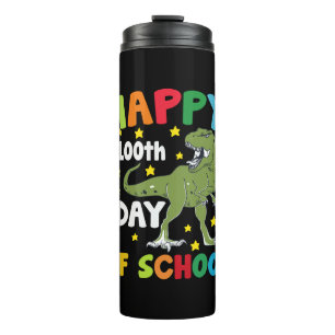 100 dagen school Trex 100ste dag van school Thermosbeker
