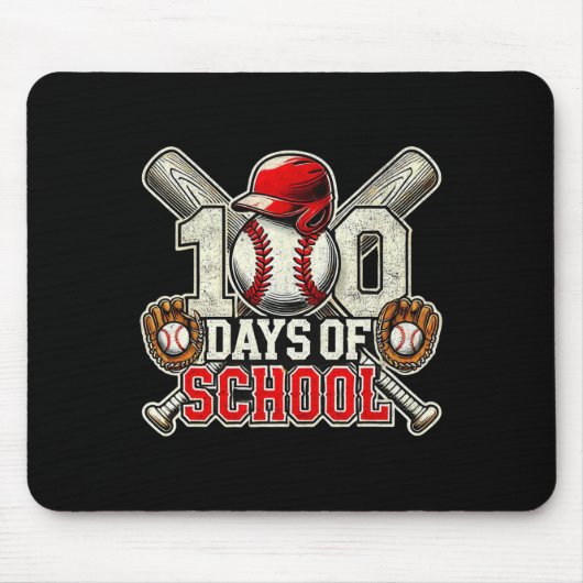 100 dagen school verkopen 100ste dag Kinder jongen Muismat (Voorkant)