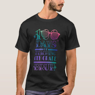 100 dagen school vierde klas leerling leraar 1 t-shirt