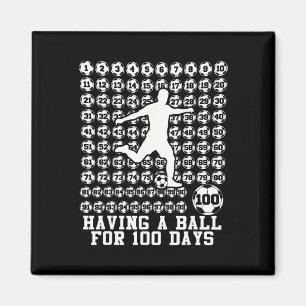 100 dagen school Voetbaljongens 100ste dag van sch Magneet