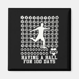 100 dagen school Voetbaljongens 100ste dag van sch Magneet
