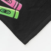 100 dagen school volgende halte middelbare school  fleece deken (Hoek)