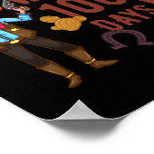 100 dagen school voor Kinder Westerne cowboy Poster (Hoek)