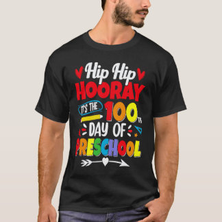 100 dagen school voor kinderen jongens kleuterlera t-shirt