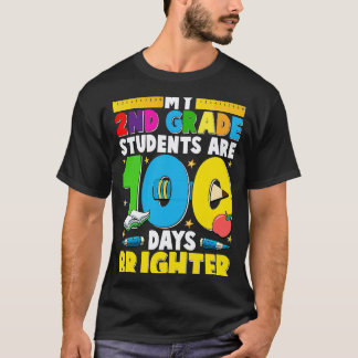 100 dagen school voor leerkrachten groep 4 t-shirt