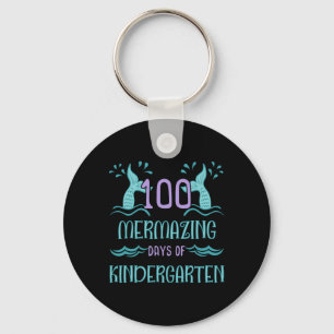 100 dagen school voor meisjes zeemeermin kleutersc sleutelhanger