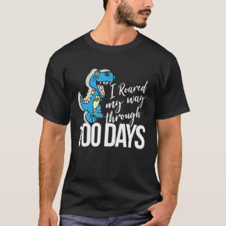100 dagen school voor studenten leraren kinderen t-shirt