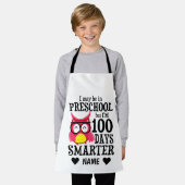 100 dagen school - voorschoolse school schort (Gedragen)