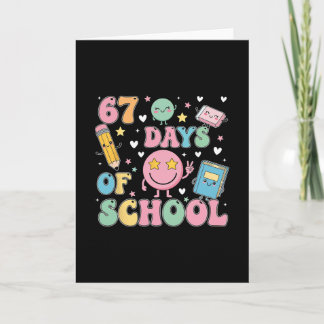 100 dagen school vrachtwagen 67e dag van school ze kaart