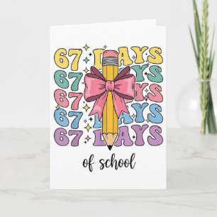 100 dagen school vrachtwagen 67e dag van school ze kaart