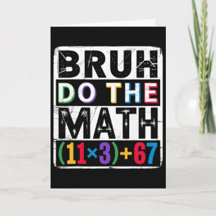 100 dagen school wiskunde vergelijking bruh doe de kaart