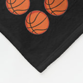 100 dagen schoolbasketbal 100e dag voor jongens fleece deken (Hoek)