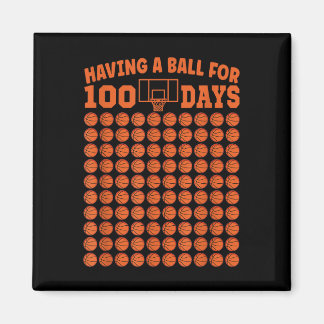 100 dagen schoolbasketbal 100e dag voor jongens magneet