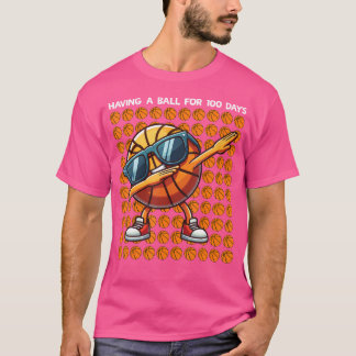 100 dagen schoolbasketbal Kinder 100e dag van SC T-shirt