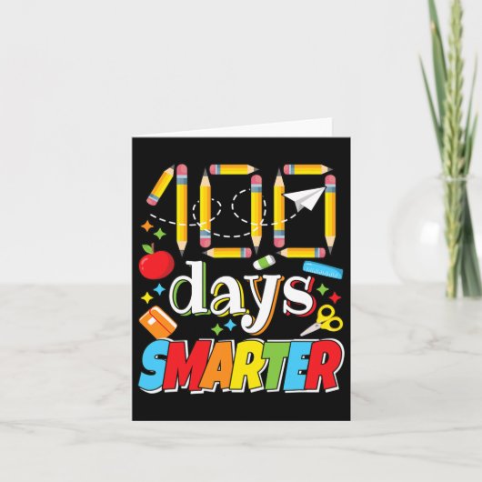 100 dagen schoolbevalling leraar 100 kaart (Voorkant)