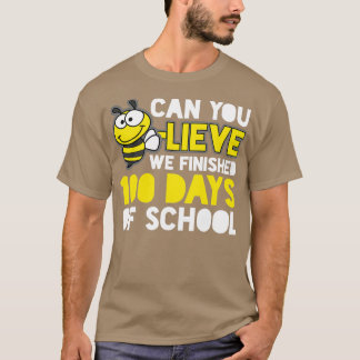 100 dagen schoolbijen t-shirt
