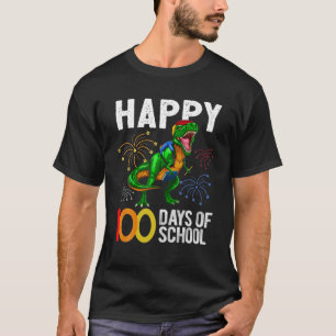 100 dagen schooldinosaurus t rex potcil rugzak t-shirt