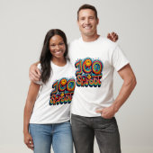 100 dagen schoolfeest - T-shirt met de hand geteke (Unisex)